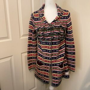 Odd Molly Multicolor Striped Jacket